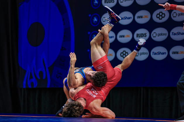 U23 World Championships 74kg FS - Jayden James (USA) df. Ion Marcu (MDA)