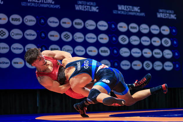 U23 World Championships 74kg FS - Saba Kobakhidze (GEO) df. Manuel Wagin (GER)