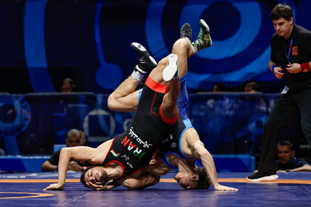 U23 World Championships 74kg FS - Jayden James (USA) df. Ali Manouchehr Karampour (IRI)
