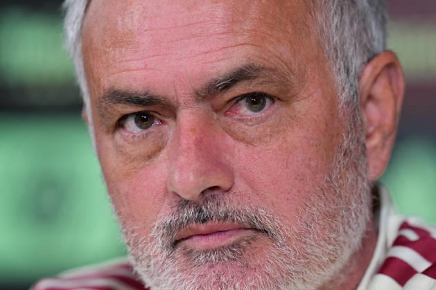 October 17, 2026, Valdebebas, Madrid, Spain: Jose Mourinho, head coach of Real Madrid, attends his press conference, PK, Pressekonferenz during the training day of Real Madrid ahead the Spanish League, LaLiga EA Sports, football match against Sevilla FC at Ciudad Deportiva Real Madrid on October 17, 2026, in Valdebebas, Madrid, Spain. Real Madrid Training And Press Conference - Laliga Ea Sports - ZUMAa181 20261017_zaa_a181_007 Copyright: xDennisxAgyemanx
