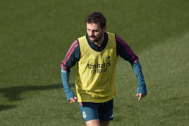 October 17, 2026, Madrid, Spain: Bernardo Silva (Real Madrid CF) is seen in action during a training session on the eve of the LaLiga EA SPORTS 2026 2027 match between Real Madrid CF and Sevilla FC..Real Madrid CF is holding its final training session and press conference, PK, Pressekonferenz ahead of its ninth LaLiga game. Madrid Spain - ZUMAs197 20261017_aaa_s197_049 Copyright: xFedericoxTitonex