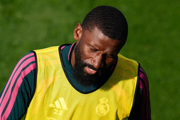 October 17, 2026, Valdebebas, Madrid, Spain: Antonio Rudiger during the training day of Real Madrid ahead the Spanish League, LaLiga EA Sports, football match against Sevilla FC at Ciudad Deportiva Real Madrid on October 17, 2026, in Valdebebas, Madrid, Spain. Real Madrid Training And press conference, PK, Pressekonferenz - LaLiga Ea Sports - ZUMAa181 20261017_zaa_a181_058 Copyright: xDennisxAgyemanx
