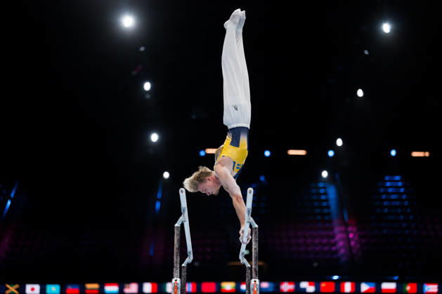 261017 David Rumbutis of Sweden competes in men s qualifications during day one of the 2026 Artistic Gymnastics World Championships on October 17, 2026 in Rotterdam. Photo: Joel Marklund BILDBYRÅN kod JM JM0859 bbeng artistisk gymnastik artistic gymnastics gymnastik-vm vm artistic gymnastics world championshipsbbeng artistisk gymnastik artistic gymnastics gymnastik-vm vm artistic gymnastics world championships sverige sweden Copyright: JOELxMARKLUND BB261017JM026