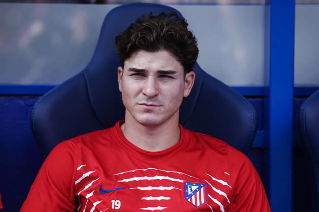 October 17, 2026, Cornella, Barcelona, SPAIN: Julian Alvarez of Atletico de Madrid looks on during the Spanish league, LaLiga EA Sports, football match played between RCD Espanyol and Atletico de Madrid at RCDE Stadium on October 17, 2026 in Cornella, Spain. RCD Espanyol V Atletico De Madrid - LaLiga EA Sports  - ZUMAa181 20261017_zaa_a181_110 Copyright: xJavierxBorregox