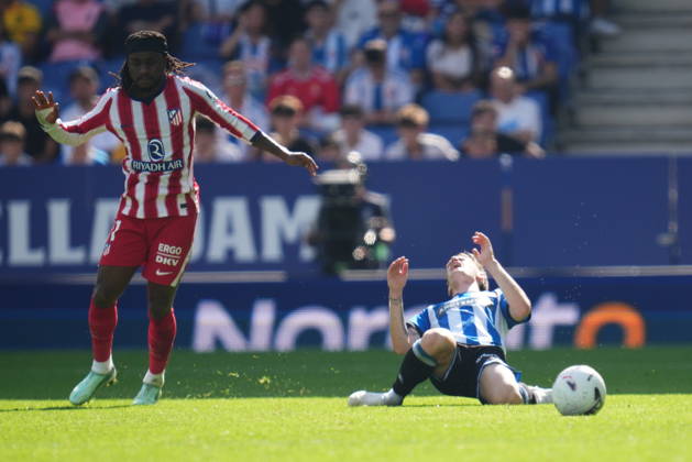 La Liga EA Sports match between RCD Espanyol and Atletico de Madrid played at RCDE Stadium on October 17, 2026 in Barcelona, Spain. (Photo by Sergio Ruiz PRESSINPHOTO) Copyright: xSergioxRuizx xPRESSINPHOTOx