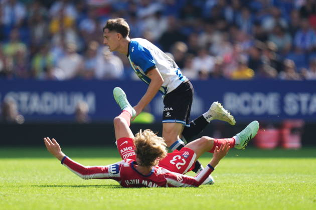 La Liga EA Sports match between RCD Espanyol and Atletico de Madrid played at RCDE Stadium on October 17, 2026 in Barcelona, Spain. (Photo by Sergio Ruiz PRESSINPHOTO) Copyright: xSergioxRuizx xPRESSINPHOTOx