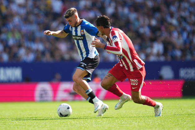 La Liga EA Sports match between RCD Espanyol and Atletico de Madrid played at RCDE Stadium on October 17, 2026 in Barcelona, Spain. (Photo by Sergio Ruiz PRESSINPHOTO) Copyright: xSergioxRuizx xPRESSINPHOTOx