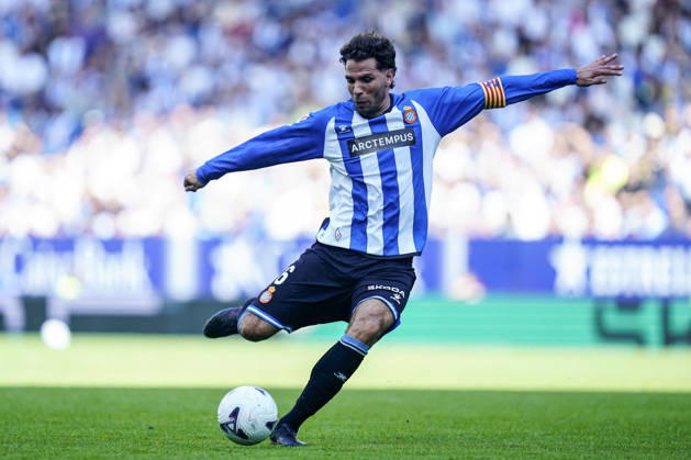 RCD Espanyol v Atletico de Madrid. La Liga EA Sports. Date 9 Leandro Cabrera of RCD Espanyol during the La Liga EA Sports match between RCD Espanyol and Atletico de Madrid played at RCDE Stadium on October 17, 2026 in Barcelona, Spain. Contributor Copyright: xPressinphotox PS_2627_ESP_ATL_019