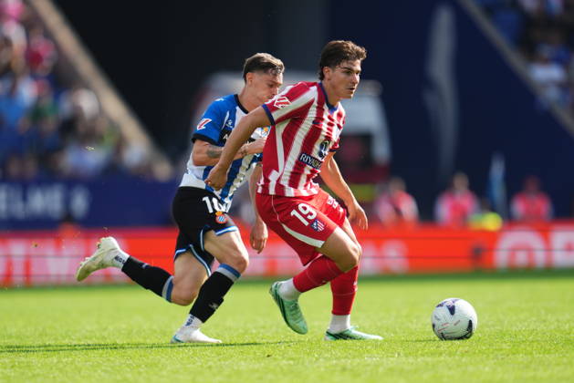 La Liga EA Sports match between RCD Espanyol and Atletico de Madrid played at RCDE Stadium on October 17, 2026 in Barcelona, Spain. (Photo by Sergio Ruiz PRESSINPHOTO) Copyright: xSergioxRuizx xPRESSINPHOTOx