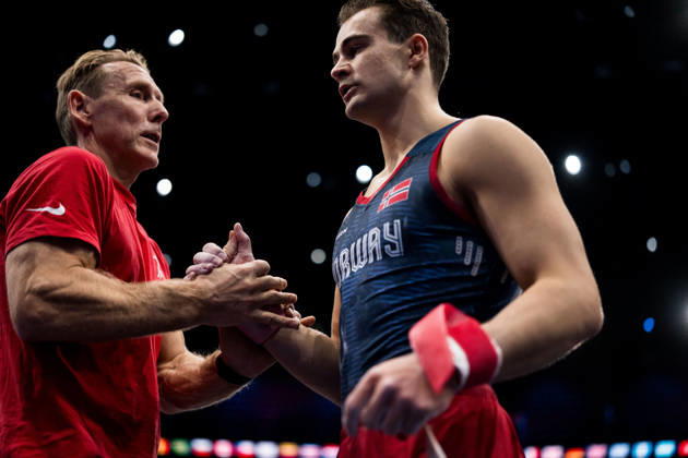261017 Peder Funderud Skogvang of Norway competes in men s qualifications during day one of the 2026 Artistic Gymnastics World Championships on October 17, 2026 in Rotterdam. Photo: Joel Marklund BILDBYRÅN kod JM JM0859 bbeng artistisk gymnastik artistic gymnastics gymnastik-vm vm artistic gymnastics world championshipsbbeng artistisk gymnastik artistic gymnastics gymnastik-vm vm artistic gymnastics world championships norge norway Copyright: JOELxMARKLUND BB261017JM064