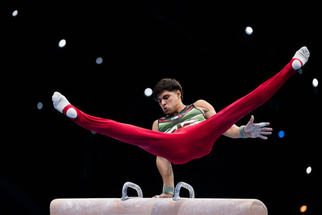 261017 Isaac Nunez of Mexico competes in men s qualifications during day one of the 2026 Artistic Gymnastics World Championships on October 17, 2026 in Rotterdam. Photo: Joel Marklund BILDBYRÅN kod JM JM0859 bbeng artistisk gymnastik artistic gymnastics gymnastik-vm vm artistic gymnastics world championshipsbbeng artistisk gymnastik artistic gymnastics gymnastik-vm vm artistic gymnastics world championships Copyright: JOELxMARKLUND BB261017JM073