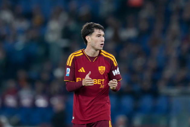 AS Roma v Genoa CFC - Serie A Enilive Matias Soule of AS Roma looks dejected during the Serie A Enilive match between AS Roma and Genoa CFC at Stadio Olimpico on October 17, 2026 in Rome, Italy. Rome Olympic Stadium Lazio Italy Copyright: xGiuseppexMaffiax 261017_SerieA_Roma-Genoa_GM_00541
