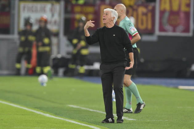 RECORD DATE NOT STATED 17th October 2026; Stadio Olimpico, Rome, Italy; Italian Serie A Football, Roma versus Genoa; Giampiero Gasperini head coach of Roma AllShotLive