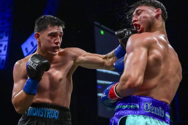 October 17, 2026, Las Vegas, Nevada, USA: JAMIE OSUNA defeats CRISTIAN CANGELOSI via majority Decision at the Chelsea of The Cosmopolitan in Las Vegas. Las Vegas USA - ZUMAo117 20261017_zsp_o117_005 Copyright: xMikaelxOnax