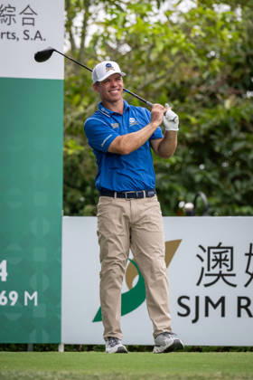 October 18, 2026, Macau, Macao Sar, China: Paul CASEY from England, on the 1st Tee. Macau Open Golf 2026 Final Round. Macau China - ZUMAr144 20261018_zap_r144_004 Copyright: xJaynexRussellx