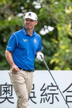 October 18, 2026, Macau, Macao Sar, China: Paul CASEY from England, on the 1st Tee. Macau Open Golf 2026 Final Round. Macau China - ZUMAr144 20261018_zap_r144_005 Copyright: xJaynexRussellx