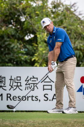 October 18, 2026, Macau, Macao Sar, China: Paul CASEY from England, on the 1st Tee. Macau Open Golf 2026 Final Round. Macau China - ZUMAr144 20261018_zap_r144_010 Copyright: xJaynexRussellx