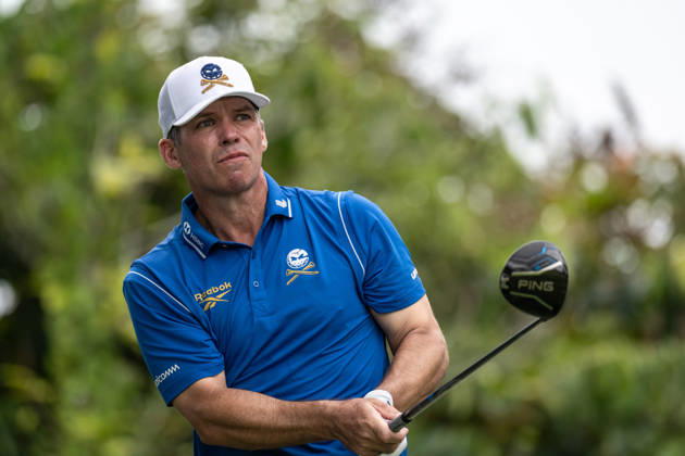 October 18, 2026, Macau, Macao Sar, China: Paul CASEY from England, on the 1st Tee. Macau Open Golf 2026 Final Round. Macau China - ZUMAr144 20261018_zap_r144_013 Copyright: xJaynexRussellx