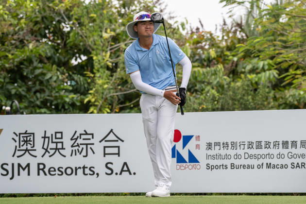 October 18, 2026, Macau, Macao Sar, China: Chinas XU, Andi on the first tee.Macau Open Golf 2026 Final Round. Macau Open Golf 2026 Final Round  - ZUMAr144 20261018_zap_r144_030 Copyright: xJaynexRussellx