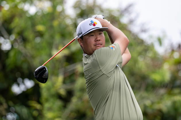 October 18, 2026, Macau, Macao Sar, China: Sungjae IM from Korea on the first tee.Macau Open Golf 2026 Final Round. Macau China - ZUMAr144 20261018_zap_r144_031 Copyright: xJaynexRussellx