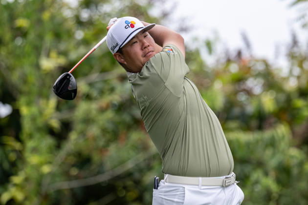 October 18, 2026, Macau, Macao Sar, China: Sungjae IM from Korea on the first tee.Macau Open Golf 2026 Final Round. Macau China - ZUMAr144 20261018_zap_r144_033 Copyright: xJaynexRussellx