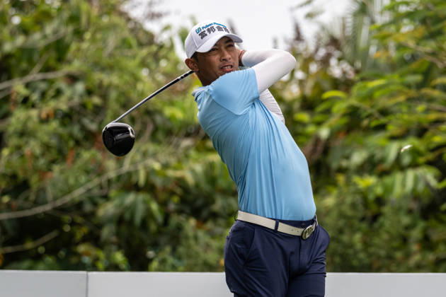 October 18, 2026, Macau, Macao Sar, China: WANG Wei-hsuan from Taiwan on the first tee. Macau Open Golf 2026 Final Round. Macau China - ZUMAr144 20261018_zap_r144_041 Copyright: xJaynexRussellx