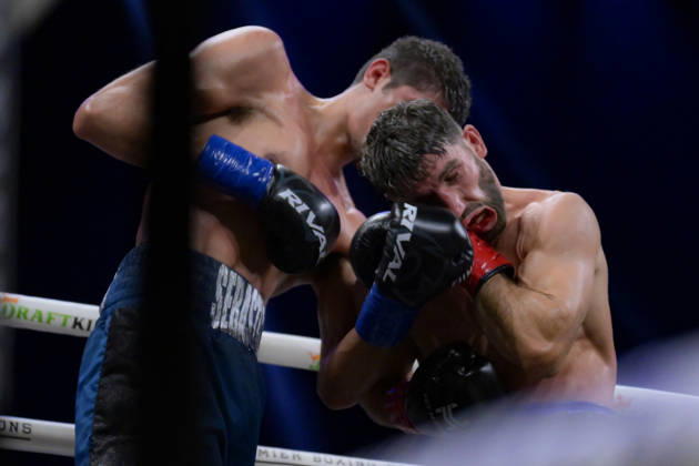 October 18, 2026, Las Vegas, Nevada, USA: SEBASTIAN FUNDORA defeats ERMAL HADRIBEAJ via KO in round 12 at the Chelsea of The Cosmopolitan in Las Vegas. Las Vegas USA - ZUMAo117 20261018_zsp_o117_001 Copyright: xMikaelxOnax