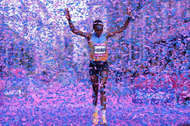 Ndungu Regina Wambui during the 3th edition of the Wizz Air Rome Half Marathon by Brooks 2026 Rome s, Italy - Sunday, October 18, 2026. ( Photo by Alfredo Falcone LaPresse )  Copyright: xAlfredoxFalcone LaPressex