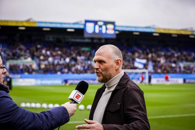 ZWOLLE , 18-10-2026 , mac3park , season 2026 2027 , Dutch Eredivisie football , match between PEC Zwolle and Go Ahead Eagles , picture shows GA Eagles trainer coach Joseph Oosting PEC - Go Ahead Eagles  x208671728x Copyright: