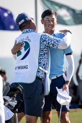 October 18, 2026, Macau, Macao Sar, China: WANG Wei-hsuan from Chinese Taipei ( Taiwan) wins the Macau Open 2026. WANG defeated Korean, Sungjae IM, in a 18th hole tie breaker.Macau Open Golf 2026 Final Round. Macau China - ZUMAr144 20261018_zap_r144_078 Copyright: xJaynexRussellx