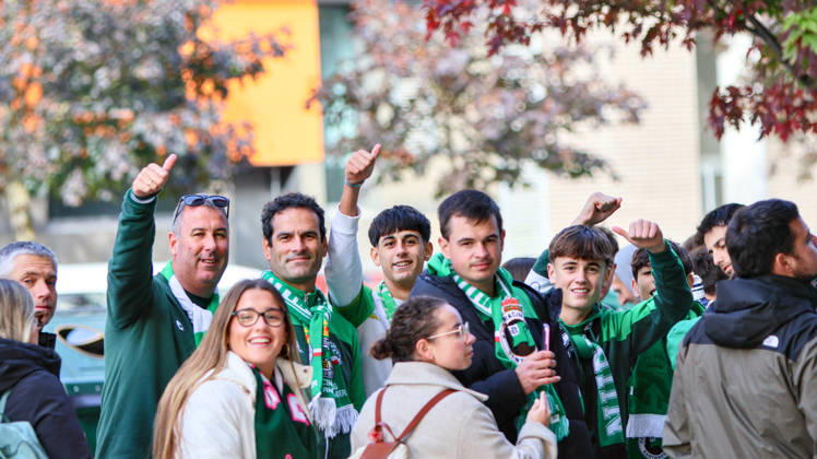 ESP: LaLiga EA Sports Atletico Osasuna v Racing Santander fans of racing during LaLiga EA Sports match between Atletico Osasuna v Racing Santander played at El Sadar Stadium, Pamplona, on October 18 2026 in Spain Spain Soccer Copyright: xAgenciaxLOFx