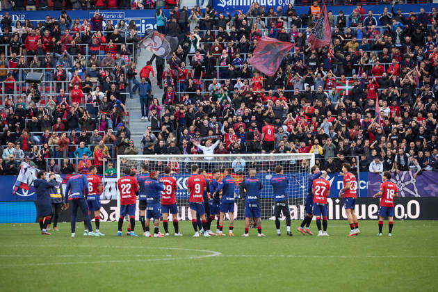 LaLiga EASports 2026 27 CA Osasuna v Racing de Santander LaLiga EA Sports match between CA Osasuna and Racing de Santander played at El Sadar in Pamplona (Spain) on Oct 18 2026. Credit: Inigo Alzugaray Agencia LOF Pamplona LaLiga EASports 2026 27 CA Osasuna v Racing de Santander Copyright: xINIGOxALZUGARAYx