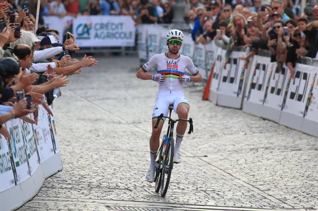 Sport Bilder des Tages Veneto Classic - UCI Cycling race Pierre Teyssot MAXPPP ; Veneto Classic - UCI Cycling race . Bassano del Grappa, Italy on October 18, 2026. Reigning World Champion Brandon Mcnulty (USA) UAE TEAM EMIRATES XRG wins the race. Brandon Mcnulty (USA) UAE TEAM EMIRATES XRG Pierre Teyssot Maxppp Bassano del Grappa Veneto Italy  Copyright: xMAXPPPxPierrexTeyssotx TEY28990 TEY28990