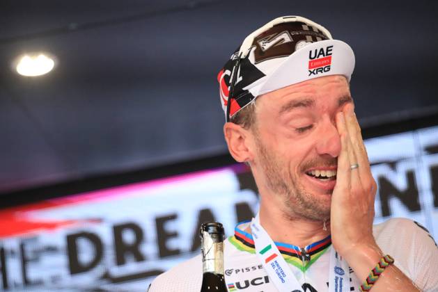 Veneto Classic - UCI Cycling race Pierre Teyssot MAXPPP ; Veneto Classic - UCI Cycling race . Bassano del Grappa, Italy on October 18, 2026. Reigning World Champion Brandon Mcnulty (USA) UAE TEAM EMIRATES XRG wins the race. Brandon Mcnulty (USA) UAE TEAM EMIRATES XRG Pierre Teyssot Maxppp Bassano del Grappa Veneto Italy  Copyright: xMAXPPPxPierrexTeyssotx TEY29382 TEY29382