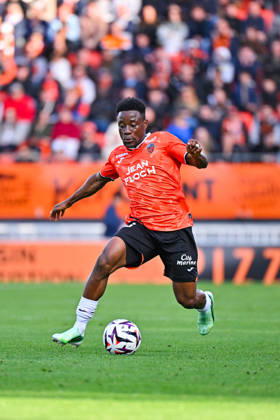 FC Lorient v AS Monaco - Ligue 1 McDonald s 2026 2027 Arsene KOUASSI of Lorient during Ligue 1 McDonald s match between Lorient and Monaco at Stade du Moustoir on October 18, 2026 in Lorient, France. Lorient France  Copyright: xIconxSportx 776577183