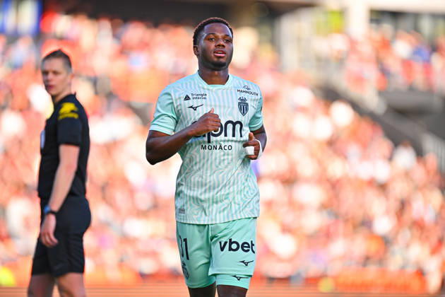 FC Lorient v AS Monaco - Ligue 1 McDonald s 2026 2027 Ansu FATI of AS Monaco during Ligue 1 McDonald s match between Lorient and Monaco at Stade du Moustoir on October 18, 2026 in Lorient, France. Lorient France  Copyright: xIconxSportx 776577183