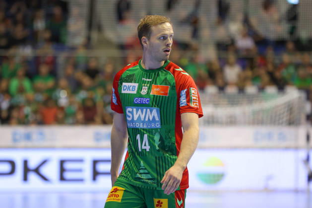 18.10.2026, xgox, Handball - Opel HBL SC Magdeburg - TVB Stuttgart emspor, v.l. Omar Ingi Magnusson (Magdeburg, 14) Magdeburg