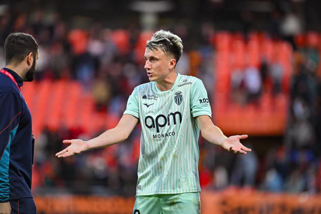 FC Lorient v AS Monaco - Ligue 1 McDonald s 2026 2027 Aleksandr GOLOVIN of Monaco during Ligue 1 McDonald s match between Lorient and Monaco at Stade du Moustoir on October 18, 2026 in Lorient, France. Lorient France  Copyright: xIconxSportx 776577183