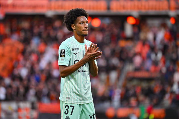 FC Lorient v AS Monaco - Ligue 1 McDonald s 2026 2027 Edan DIOP of Monaco during Ligue 1 McDonald s match between Lorient and Monaco at Stade du Moustoir on October 18, 2026 in Lorient, France. Lorient France  Copyright: xIconxSportx 776577183