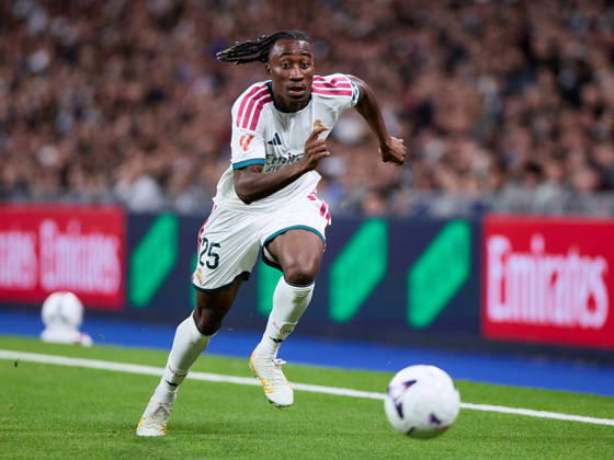 October 18, 2026, Madrid, Madrid, Spain: Yan Diomande of Real Madrid CF during La Liga football match between Real Madrid CF and Sevilla at Santiago Bernabeu Stadium in Madrid, Spain, October 18, 2026 Madrid Spain - ZUMAa206 20261018_zsp_a206_013 Copyright: xRubenxAlbarranx
