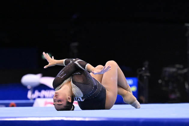 OTHER - Gymnastics - 54th Artistic Gymnastics World Championships Photo by IPA ABACAPRESS.COM89874614 - ESPOSITO Manila (ITALY) floor routine during the 54th Artistic Gymnastics World Championships in Rotterdam, Netherlands, October 18, 2026 Rotterdam Netherlands  Copyright: xIPAxSport ABACAx