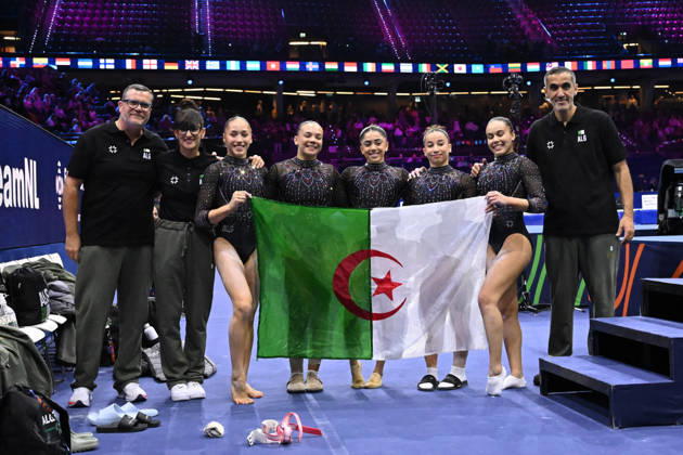 OTHER - Gymnastics - 54th Artistic Gymnastics World Championships Photo by IPA ABACAPRESS.COM89907081 - NEMOUR Kaylia (ALG) on the floor during the 54th Artistic Gymnastics World Championships in Rotterdam, Netherlands, October 19, 2026 Rotterdam Netherlands  Copyright: xIPAxSport ABACAx