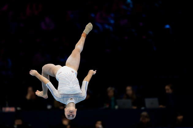 261019 Elena Colas of France competes in women s floor exercise qualifications during day three of the 2026 Artistic Gymnastics World Championships on October 19, 2026 in Rotterdam. Photo: Joel Marklund BILDBYRÅN kod JM JM0860 bbeng artistisk gymnastik artistic gymnastics gymnastik-vm vm artistic gymnastics world championships dambbeng artistisk gymnastik artistic gymnastics gymnastik-vm vm artistic gymnastics world championships dam frankrike france Copyright: JOELxMARKLUND BB261019JM059
