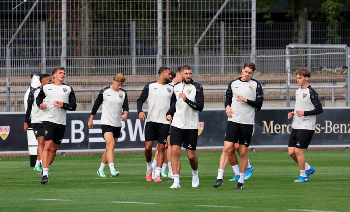 19.10.2026, Stuttgart, Fußball UEFA Champions League, Saison 2026-2027, VfB Stuttgart Training,