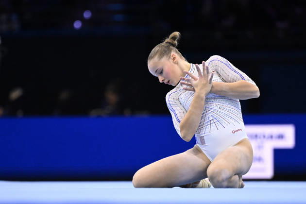 IPA89912731 - COLAS Elena (FRA) on the floor during the 54th Artistic Gymnastics World Championships in Rotterdam, Netherlands, October 19, 2026  Copyright: xFilippoxTomasi IPAxSportx xx IPA89912731 IPA89912731