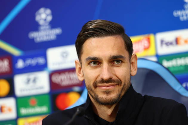 Napoli’s goalkeeper Alex Meret During the Napoli-Bodo Glimt Champions League press conference, PK, Pressekonferenz in the press room at the Diego Armando Maradona Stadium on October 19, 2026.  Copyright: xAlessandroxGarofalo LaPressex