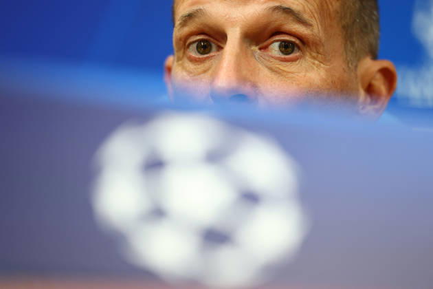 Napoli’s head coach Massimiliano Allegri During the Napoli-Bodo Glimt Champions League press conference, PK, Pressekonferenz in the press room at the Diego Armando Maradona Stadium on October 19, 2026.  Copyright: xAlessandroxGarofalo LaPressex