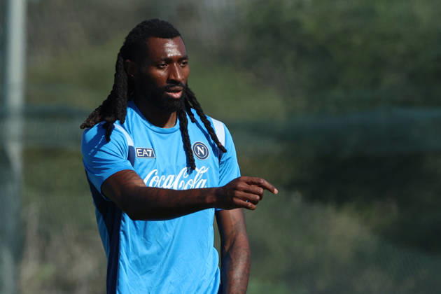 SSC Napoli Training Session Frank Zambo Anguissa of Napoli during a training session ahead of the UEFA Champions League 2026 27 at the Napoli training center in Castel Volturno, Italy, on October 19, 2026. Castel Volturno Napoli Italy  Copyright: xCiroxDexLucax originalFilename:deluca-sscnapol261019_npgaF.jpg
