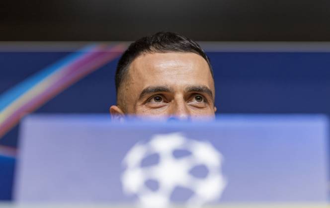 PORTO - Filip KostiÄ‡ of PSV Eindhoven during a press conference, PK, Pressekonferenz the day before the Champions League match between Porto and PSV Eindhoven at the Estadio Do Dragao, on October 19, 2026 in Porto, Portugal. MORITZ MUELLER ANP xVIxANPxSportx xxANPxIVx 572984481 originalFilename: 572984481.jpg