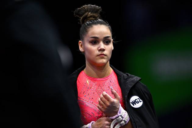 Netherlands Artistic Gymnastics World Championships Qualifiers 9268659 19.10.2026 Elizaveta Us of Team World Gymnastics Neutral Athletes 2 is seen during the women s qualification of the 2026 World Artistic Gymnastics Championships in Rotterdam, the Netherlands. Alexey Filippov Sputnik Rotterdam Netherlands  Copyright: xAlexeyxFilippovx